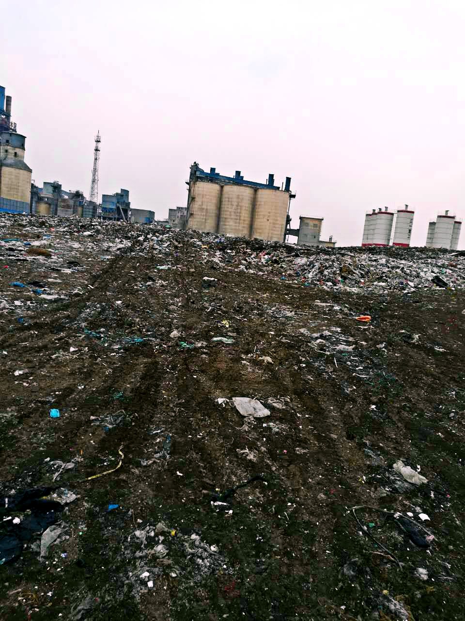 我公司開啟四平市礦化垃圾處理項(xiàng)目